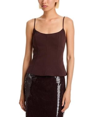 Aqua A Line Cami Top - Purple