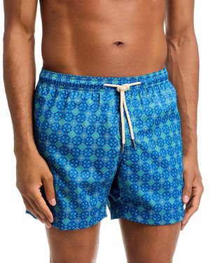 Peninsula Drawstring 5.5 Swim Shorts - Blue