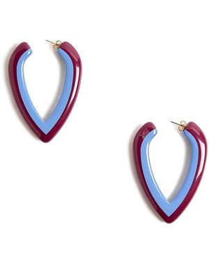 La DoubleJ Dew Earrings - Blue