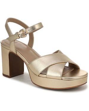 Vince Ericka Platform Sandals - Metallic