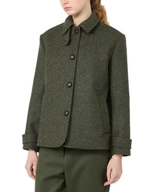Weekend by Maxmara Wksdiorama Wool Blend Jacket - Green