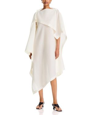 Issey Miyake All Squares Midi Dress - White