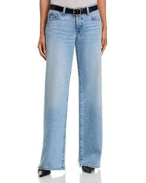FRAME The Low Rise Bootcut Flare Jeans - Blue