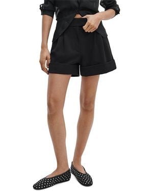 Rag & Bone Neila Ponte Shorts - Black