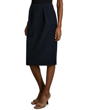 Reiss Gabi Tailored Skirt - Black