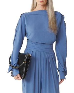 Lanvin Long-Sleeved Top - Blue
