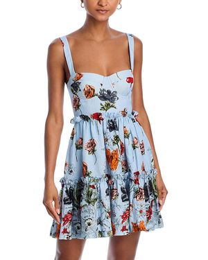 Cara Cara Audrey Mini Dress - Blue