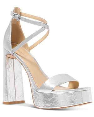 Michael Kors Cami Platform Sandals - White