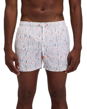 Sundek 5 Board Shorts - White