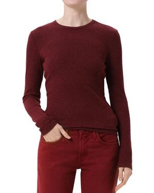 Agolde Delphi Slim Tee - Red