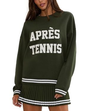 Beach Riot Devyn Oversized Sweatshirt - Gray