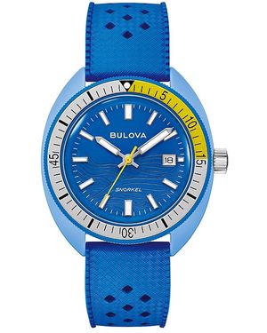 Bulova Snorkel Watch, 41Mm - Blue