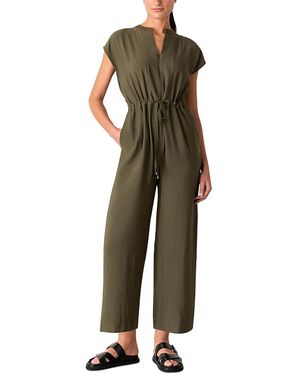 Whistles Petite Hollie Jumpsuit - Green