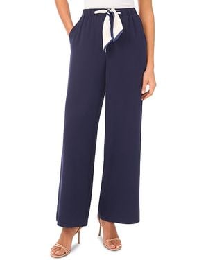 Cece Straight Pull On Pants - Blue