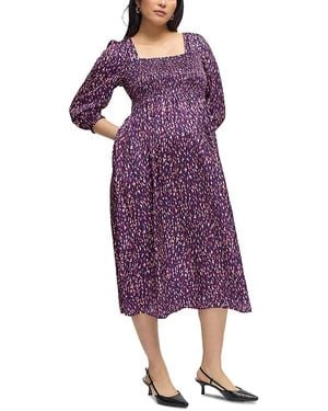 Ingrid & Isabel The Breeze Maternity Dress - Purple