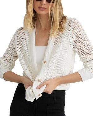 Reiss Star Cardigan - White