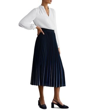 Hobbs Limited Collection Vida Skirt - Blue