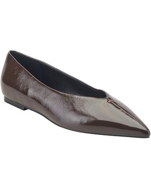 Marc Fisher Casee Pointed Flats - Gray