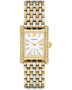 Tory Burch The Eleanor Watch, 25Mm X 34Mm - Metallic