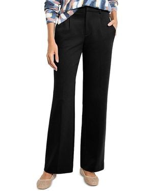 NIC+ZOE Drapey Ponte Pants - Black