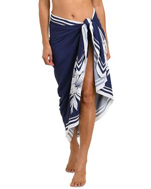 La Blanca Mariner Pareo Swim Cover-Up - Blue