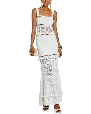 retrofte Bandini Knit Drop-Waist Maxi Dress in Purple | Lyst