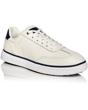 Peter Millar Drift Leather Hybrid Sneakers - White