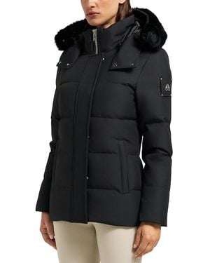Moose Knuckles Cloud Puffer Down Coat - Black