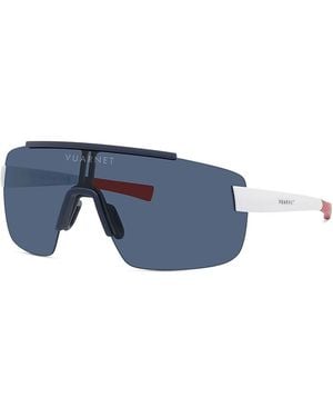 Vuarnet Racing Mask Sunglasses, 120Mm - Blue
