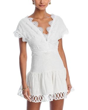 Waimari Moonlite Mini Dress - White