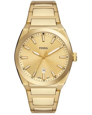 Fossil Everett Watch, 42Mm - Metallic