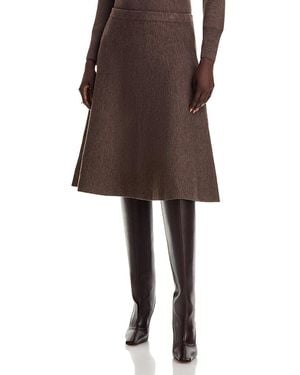 Kobi Halperin Arielle Midi Skirt - Brown