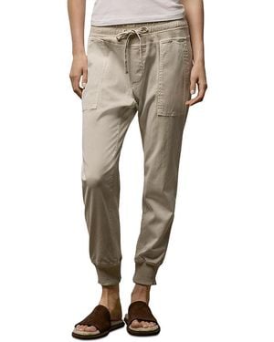 James Perse Mixed Media Pants - Natural