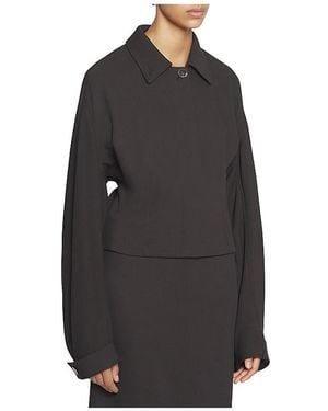 Lanvin Tailored Wool And Viscose Like Jacket - Black