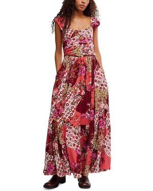 Free People Sasha Maxi Dress - Red