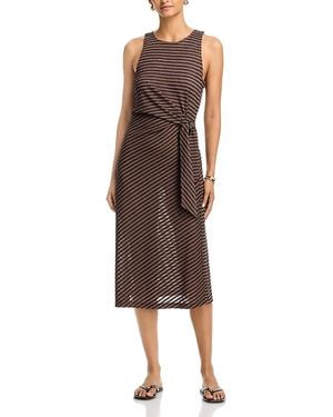 Rails Ricky Tie Waist Dress - Brown