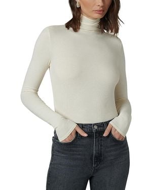 Joe's Jeans The Tony Turtleneck Top - Natural