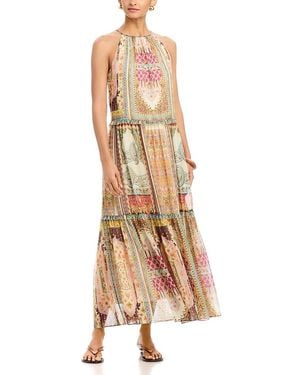 Tahari The Aurora Dress - Metallic