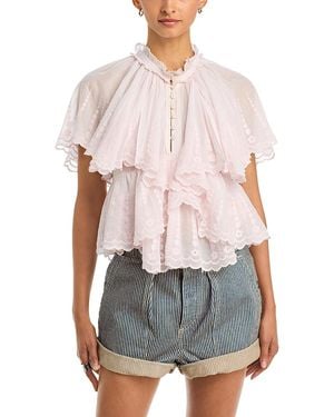 Isabel Marant Isabel Marant Lorna Ruffled Blouse - Multicolor