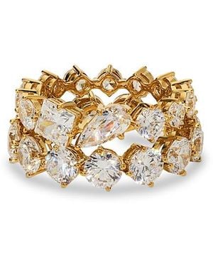 Nadri Lucia Mixed Cz Ring - White