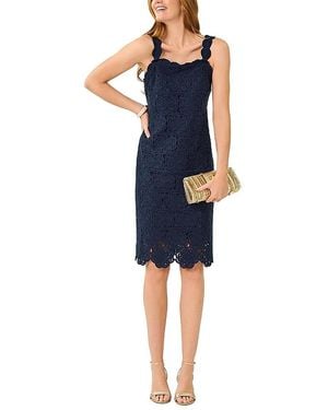 Lilly Pulitzer Fabian Crochet Midi Dress - Blue