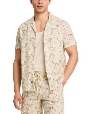 Rails Tyler Sunflower Short Sleeve Shirt - Natural
