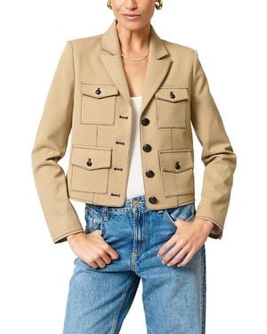 Central Park West Paulie 4 Pocket Jacket - Blue