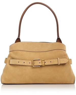 Marc Jacobs The Suede Dakota Satchel - Metallic