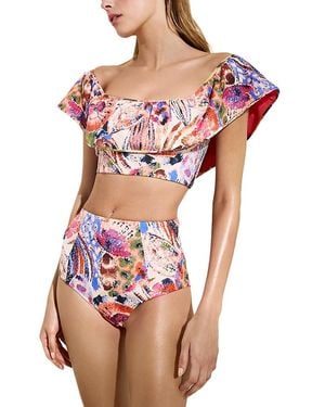 Marie Oliver Emily Bikini Top - Pink