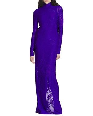 Lanvin Aede Dress - Purple