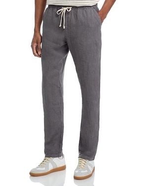 Alex Crane Bo Linen Pants - Gray