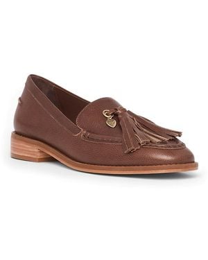 Cinq À Sept Remi Leather Tassel Loafers - Brown