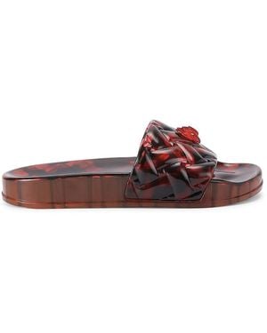 Kurt Geiger Meena Jelly Slides - Brown