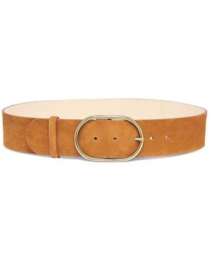 Ba&sh Cole Suede Belt - Brown